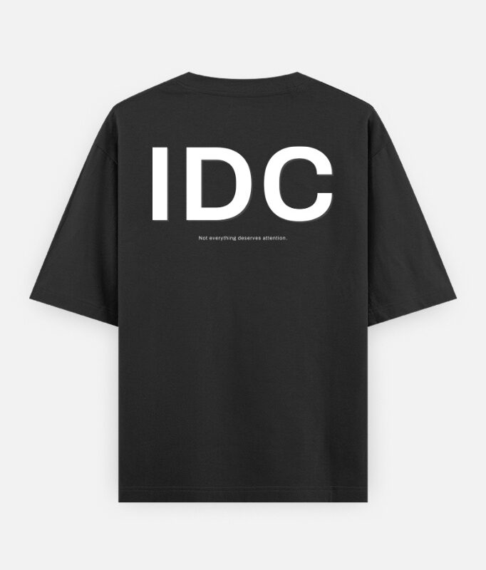 IDC Oversized Heavyweight T-Shirt | Selective Attention | 240 GSM Cotton