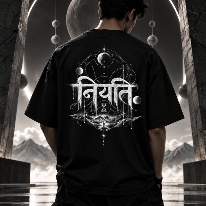Niyati Oversized Heavyweight T-Shirt | 260 GSM | Collection 001